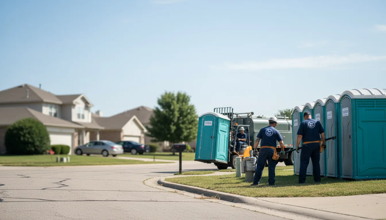 Porta Potty Rental in Crescent City, IL near me